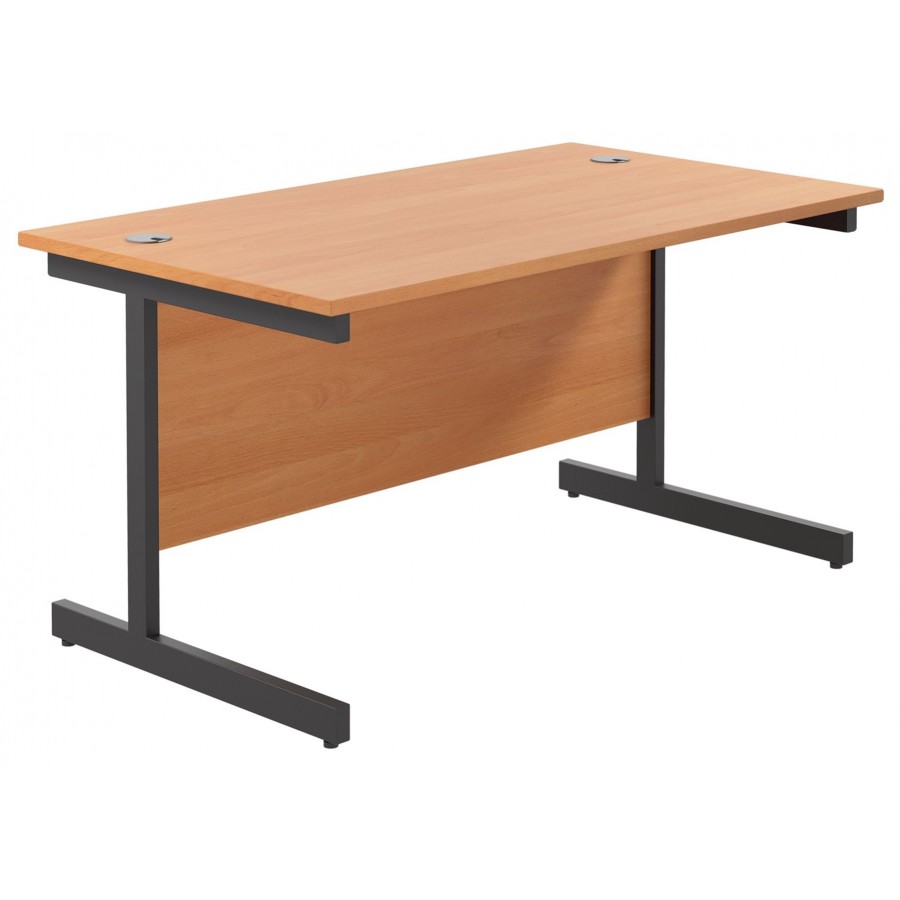 Olton Single Cantilever Straight Office Desk